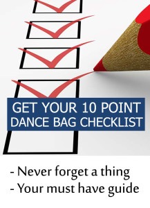 Dance bag checklist 10 point