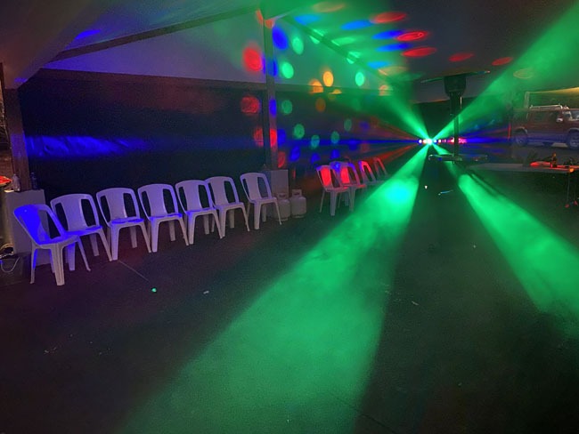 Party light hire sydney